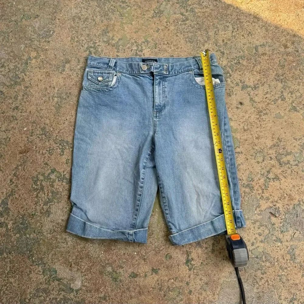 Sonoma Lifestyle Vintage Denim Capri’s